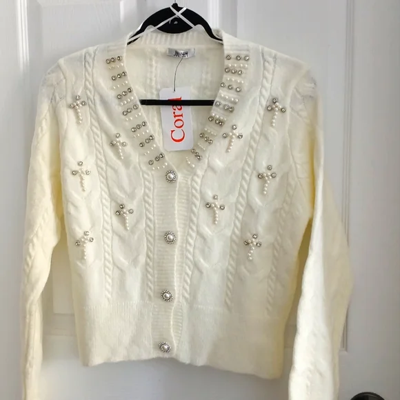 🩷 ✨ Button-Up Cardigan - Picture 1 of 6